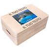 Creative Deco Il tuo Testo + Foto Personalizzata Idea Regalo Scatola di Legno | Personalizzato Scatole dei Ricordi | Per Donna, Uomo e Coppie | Stampa a colori | Per Compleanno, Pasqua, Feste