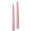 Zelda Bomboniere Candela Conica Cm 25 Pz 10 Interno Colorate Decorative (Rosa)