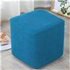 AQIGR Copripoggiapiedi Elastico Quadrato 50 50 Estensibile Copri-Pouf,Fodera in Ottomano Elasticizzato, Copertura per Sgabello Quadrato Copertura Dell'Ottomano,Protezione per Fondo Elastico