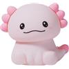 Generic Axolotl - Lampada notturna a di animale in silicone, a di Axolotl, luce LED che cambia colore, simpatica illuminazione luminosa per cameretta dei bambini, decorazione per cameretta dei