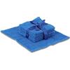 Casatessile Lavette Colorate Set 6 Pezzi 30x30 cm Lavette Bagno 30x30 per Neonato o Ospiti - Blu Royal