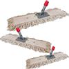 cosedacasa Scopa a Frange in Cotone 100% con Telaio Supporto Lava Pavimento di cm 40-60-80 Panno Professionale Prodotto Made in Italy di Alta qualita'-Scopa con Telaio cm 80