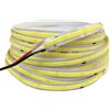 TOPXCDZ Striscia LED COB da 220 V, flessibile, Smart IC, senza bisogno di driver, ad alta luminosità, 296 LED, illuminazione lineare RA90, bianco caldo, bianco naturale, bianco freddo (bianco freddo