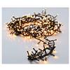Spetebo Catena luminosa a grappolo Spetebo LED bianco caldo - 30 m / 1500 LED - illuminazione decorativa per albero di Natale in giardino IP44 con cavo di alimentazione - per uso interno + esterno