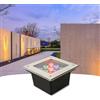 VSHENG RGB Faretti Da Pavimento Piazza Luce Sotterranea A LED IP66 Impermeabile Faretto Incasso a Terra per Esterno Giardino Vialetto Ponte Passo Illuminazione Del Paesaggio (Color : RGB, Size : 12W