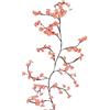 Xinhuju Luci di ramo per muro - Vine salice flessibile, design floreale rosa caldo, 8 modalità illuminazione, arredamento interno a efficienza energetica, facile da installare, atmosfera elegante | Stringa de