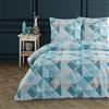 Buymax® Copripiumino Singolo 155x220 100% Cotone 2 Pezzi Copripiumino - Set Biancheria da Letto 155 x 220 cm con 1 Federe 80x80 cm, Copripiumino Renforcé ÖKO-TEX con Cerniera