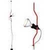 Flos Parentesi Lampada Sospensione Dimmerabile Rosso by Achille Castiglioni & Pio Manz�