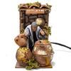 Joy Christmas Pastore per Presepe in Movimento Il Bottaio 14 cm x 9 cm Terracotta