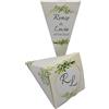 PV Grafik Pz 24 Cono Portariso Matrimonio Personalizzato, Cono Portariso Chiuso Matrimonio Personalizzato, Personalizza e seleziona la quantità desiderata. (Matrimonio 9)