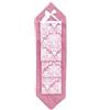 Russo Tessuti Portarotolo 3 Rotoli Carta Igienica Bagno SVEVA Medaglioni Mandala Vari Colori-Rosa