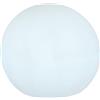 newgarden - Lampada a sfera ø30 cm per esterno IP68. LED con ricarica solare e accensione automatica con sensore crepuscolare. Sfera di luce bianca fredda 6000 K