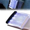 Generic Lampada da lettura multifunzionale a LED a schermo piatto, per visione notturna, luce piatta per libri per leggere a letto di notte, luce da lettura stile segnalibro, regalo divertente per lettori