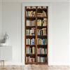 Loussiesd Tenda per porta libri per la privacy, per biblioteca, libreria, armadio, camera da letto, soggiorno, set scolastico per bambini, ragazzi, ragazze, studenti, 86 x 203 cm