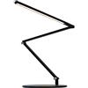 Koncept KZS3BW - Lampada da Ufficio 35 LED, Modello Z Bar Slim, in Alluminio, Colore: Nero