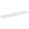 vidaXL Scaffale a Parete Bianco Lucido 120x23,5x3,8 cm in MDF