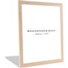 Rahmendesign24 Cornice portafoto Puzzle | Rovere Chiaro 30x45cm | Cornice moderna per foto, poster, puzzle e certificati | Cornice per galleria, intercambiabile, decorativa, da parete, da tavolo