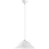 Eglo Albany E27 27 W Bianco illuminazione da soffitto - lampada (salotto, Bianco, IP20, spazzolato, Vetro, di plastica, II)