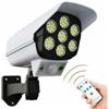 10ELED Faretto LED Solare da Esterno, 77 LED, Sensore di Movimento 120°, IP65 Impermeabile, 3 Modalità, Telecomando, Batteria 2600mAh - Lampada Solare per Giardino