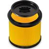 Parkside - Filtro a pieghe originale con coperchio a baionetta per aspirapolvere a umido PNTS 1300 C3 IAN 102791, PNTS 1500 C4 - IAN 298744 (senza intreccio interno in acciaio, versione flessibile)