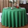CIEEIN CIEHT Poliestere Tovaglia Rotonda Diametro 160cm-320cm Hotel Ristoranti Eventi Matrimonio Feste Copritavolo Resistente Verde diametro 180 cm
