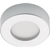 PRIOS Plafoniera LED dimmerabile (Moderno) colore Grigio, in Alluminio ad es. Bagno lampadina inclusa lampada plafoniera