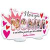 STAMPATEK Festa Dei Nonni Idee Regalo Compleanno Targa Personalizzata con Dedica e Foto su Plexiglass