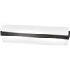 Top Light LAMPADA DA PARETE APPLIQUE TOP LIGHT MODELLO 1019/A50-W WENGE' DESIGN MODERNO SALA CUCINA SOGGIORNO BAGNO SALOTTO