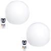 Lumisky Set di 2 sfere luminose senza fili a LED galleggianti D30CM 2x BOBBY C30