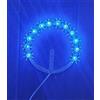Fatma CORONCINA LUMINOSA DECORATIVA CON LAMPADINE A LED BLU DIAMETRO 20 CM CON TRASFORMATORE 220V…