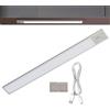 Generico Luci Sotto Mobile - Barra LED Sottopensile con 3 Colori,Installazione Senza Fori per Bar, Scale, Cassetti e Armadi