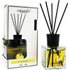 Camomilla Torino Diffusore profumo per ambienti a bastoncino 200 ml. linea Cubo in 12 fragranze. Italy (limone)