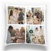 Yacheng Cuscino Personalizzato - Progetta Il Tuo Con Stampa Fronte-Retro, Rimovibile E Lavabile - Ottimo Per Regalo Casa/Hotel/Foto (4 Foto, 50 x 50 cm)