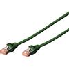 Digitus DK1644005G Cavo Rete S-FTP Categoria 6, Cat-6 - 0,5 m, Cavo patch - S-FTP - LSZH