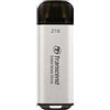 Transcend SSD portatile ESD300S da 2 TB USB Type-C 10 Gbps, compatibile con PS4/PS5, colore argento - TS2TESD300S