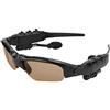 Goshyda Cuffie Bluetooth per Occhiali da Sole, Stereo MP3 Wireless per Riprodurre Musica, Auricolari per Chiamate in Vivavoce per Ciclismo All'aperto(Fulvo)