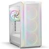 be quiet! Shadow Base 800 FX White Case PC con ventola Light Wings 140mm PWM, illuminazione ARGB, USB 3.2 Gen. 2 Type C, flusso d'aria, design Open-Mesh, pannello laterale in vetro temperato