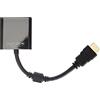 DeLOCK Cavo di interfaccia e Adattatore HDMI-A VGA Nero