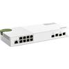 QNAP QSW-M2108-2C - 2 x 10GbE SFP+/RJ45 Combo Ports & 8 x 2.5GbE (RJ45) Ports - Entry-level 10GbE and 2.5GbE Layer 2 Web Managed Switch