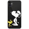 LA CASA DE LAS CARCASAS Custodia per iPhone 12 Mini Ufficiale di Snoopy Woodstock e Snoopy Posado per proteggere il tuo cellulare. Custodia per Apple in silicone flessibile con licenza ufficiale Peanuts.
