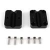 Marchfunny Staffa di montaggio per GPS per moto, in lega di alluminio, adatta per manubri da 12 mm e 16 mm, fornisce un fissaggio sicuro e stabile del dispositivo di navigazione