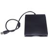 QUXVUIS Unità floppy USB mobile sottile e leggera adatta per PC e laptop compatibili Per IBM Unità floppy USB neutra ABS - sottile