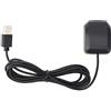 Ejoyous Ricevitore GPS USB, Modulo Mouse GPS Connettore Antenna GPS per Auto Amplificatore di Segnale Attivo Cavo di Collegamento Antenna GALILEO SBAS WAAS EGNOS MSAS Supporto GAGAN