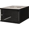 LINK LK1907U66N Armadio Rack 19 6 Unità da Muro 350X 540 X Profondità 600 mm, Nero