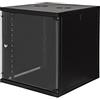 Link LK1912U66N Armadio Rack 19 12 Unità da Muro 620X 540 X Profondità 600 mm, Nero