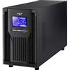 FSP Fortron Champ Tower 1k, doppio convertitore Gruppo di continuità (UPS) online, 1000 VA / 900W, da 200 a 300VAC, con USB, RS-232 e slot intelligente per convertitori di protocollo o schede relè