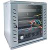 Techly Professional 367454 Armadio Rack 19 a Muro 9 unità P.600 mm Flat Pack Grigio Grigio