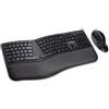 Kensington Set con Tastiera & Mouse wireless ergonomici ProFit Ergo - Tastiera divisa con layout US, Mouse Ergo, Doppia funzionalità 2,4 GHz & Bluetooth, Per Chrome OS, macOS e Windows (K75406WW)