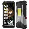 CHANGLES 8849 Tank 3 Pro - Smartphone resistente con proiettore da 32 GB di RAM, 512 GB ROM, Dimensity 8200, 5G, 200 MP, fotocamera principale, 64 MP, visione notturna, Dual Sim
