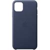 Apple Custodia in Pelle (per iPhone 11 Pro Max) - Blu Notte - 6.46 pollici